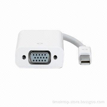 Mini DisplayPort to VGA Converter/Mini DP to VGA Cable for Apple's Macbook